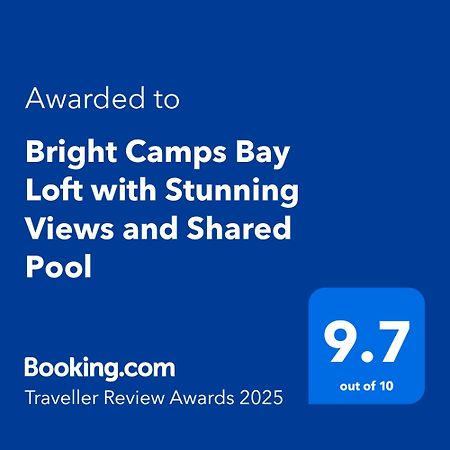 Апартаменты Bright Camps Bay Loft With Stunning Views And Shared Pool Кейптаун Экстерьер фото