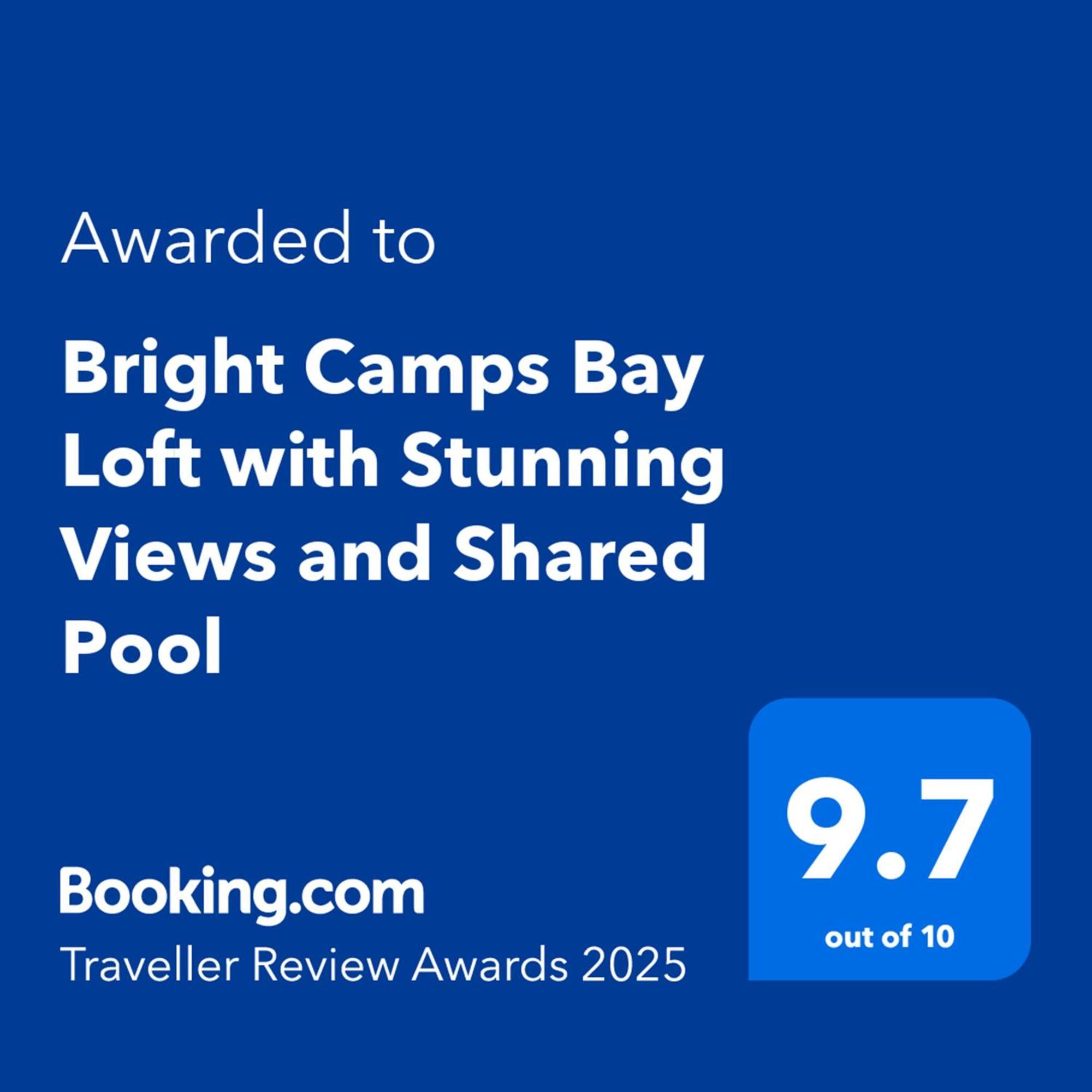 Апартаменты Bright Camps Bay Loft With Stunning Views And Shared Pool Кейптаун Экстерьер фото